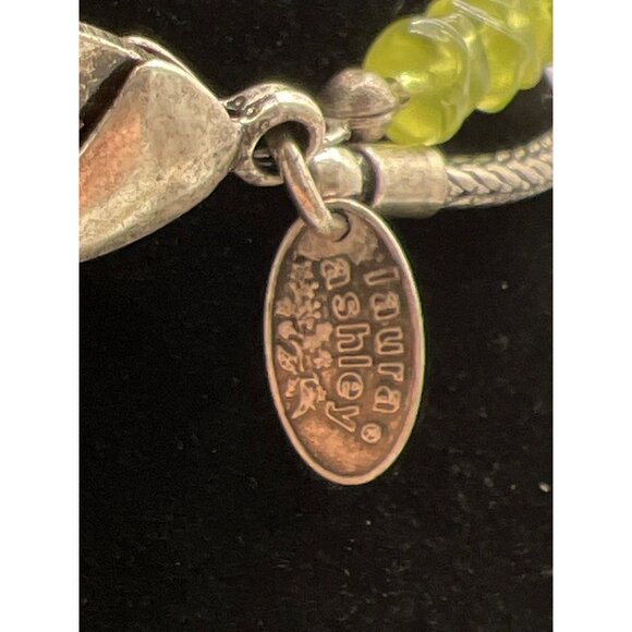 Handcrafted Silver Multi Stone Peridot Beaded Necklace With Unique Pendant - Picture 6 of 8